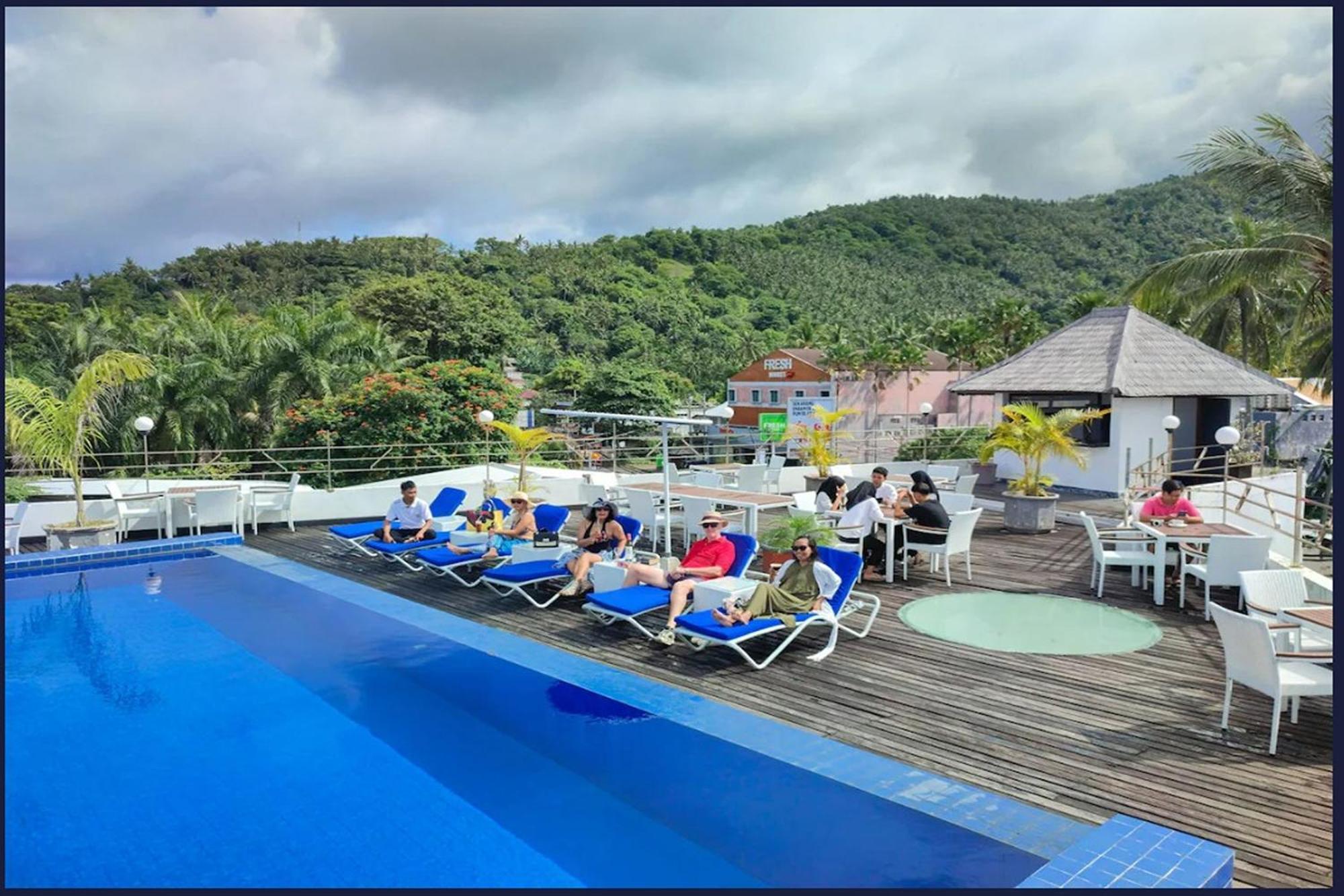 Taman Unique Hotel Senggigi Buitenkant foto